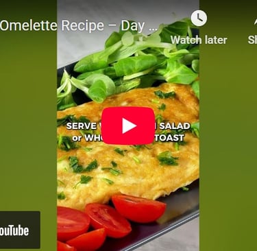 Omelette salata