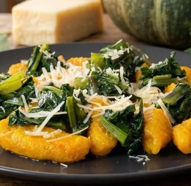 Come fare gli gnocchi di zucca vegetariani