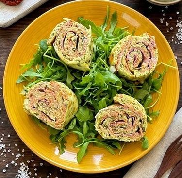 Come fare il rotolo di zucchine al forno senza glutine