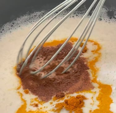 Mescola fino a ottenere un composto omogeneo