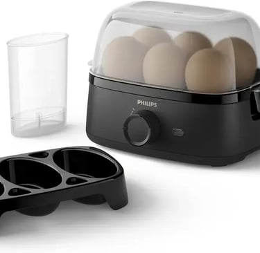 Philips Cuiseur d'œufs Séries 3000, Format familial jusqu'à 6 œufs tecnotack.com