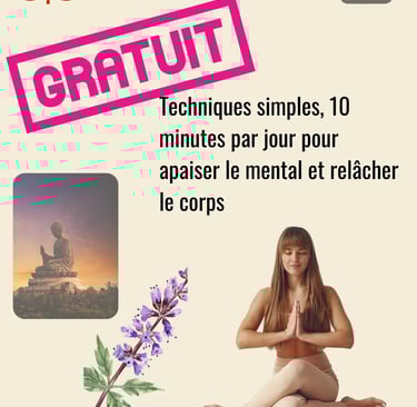 page couverure ebook. 5 respirations anti stress
