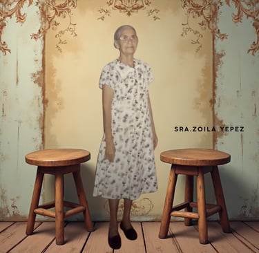 Sra. Zoila Yepes QEPD. Comadrona del Pueblo de San Josè e Lata