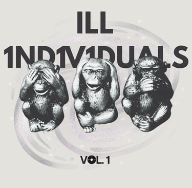 a visual reimagining the classic see no evil hear no evil speak no evil monkey statues