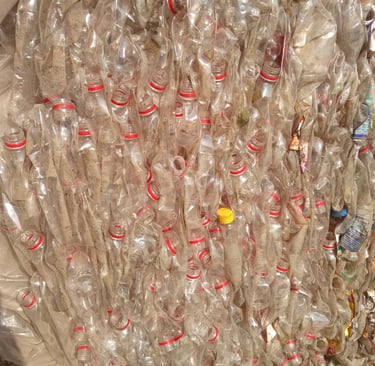 PET BOTTLES SCRAP BALES