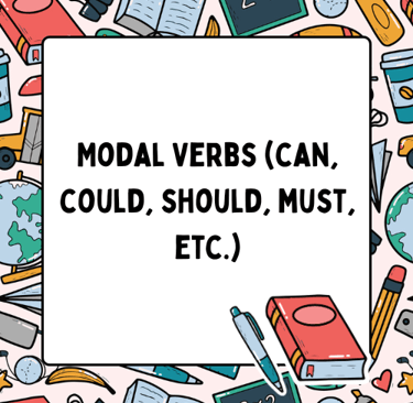 Modal verbs worksheets and exercises