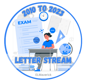 2nd year national exam for letter stream