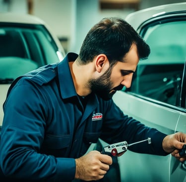 فتح السيارات في الكويت