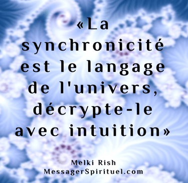 La synchronicité est le langage de l'univers, décrypte-le avec intuition