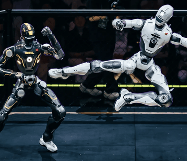 Bak Film Real Steel, China Gelar Liga Tarung Robot Humanoid Pertama di Dunia
