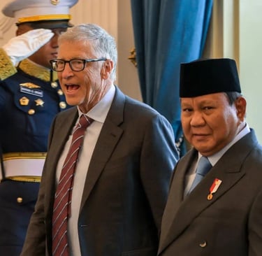 bill gates dan prabowo subianto