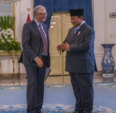 bill gates dan prabowo