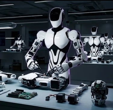 Robot Humanoid Unitree Rakit Robot Lain di Pabrik: Babak Baru Otomatisasi Industri China