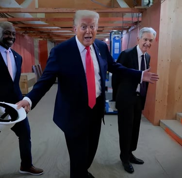 Kelakar Trump ke Powell soal Gedung The Fed: “Saya Akan Pecat Dia”