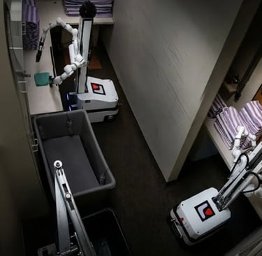 Robot Humanoid Mulai Kuasai Pekerjaan Manusia: Dari Lipat Handuk Hotel hingga Biksu di Kuil