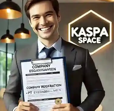 jasa pendirian PT, CV, dan legalitas usaha di kaspa space