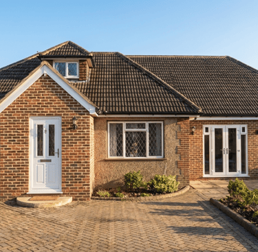 Porch and garage conversion, Woking