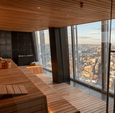 Shangri-la, Shard sauna