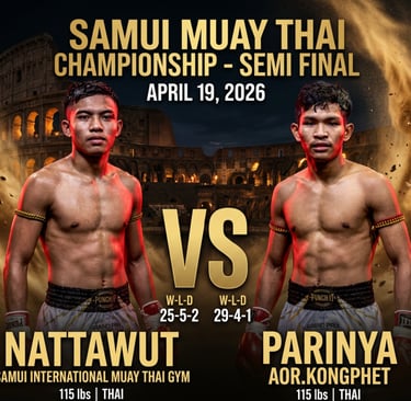 Muay Thai championship APRIL 19,2026