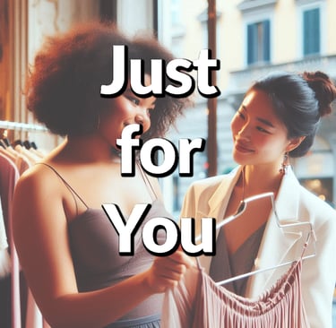 Votre personal shopping avec Aurélie Kalenda pour choisir les vêtements qui vous ressemblent.