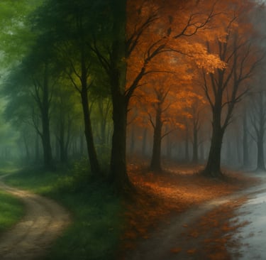 Seasonal Changes in Hoia Baciu
