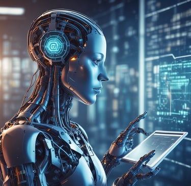 woman wearing black crew-neck shirt