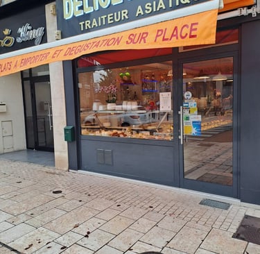 Devanture Délices d'Asie