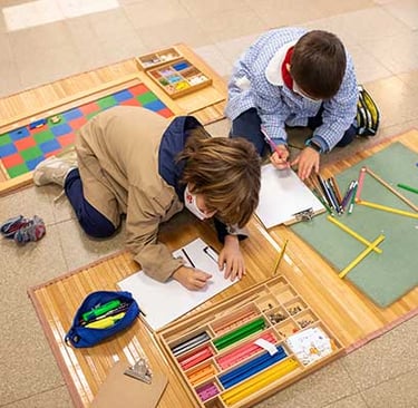 Ambiente Montessori Espacio Montessori en casa