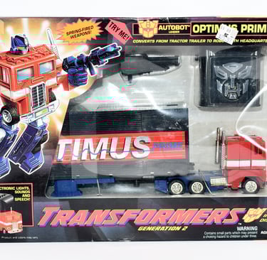 Transformers Generation 2 Optimus Prime