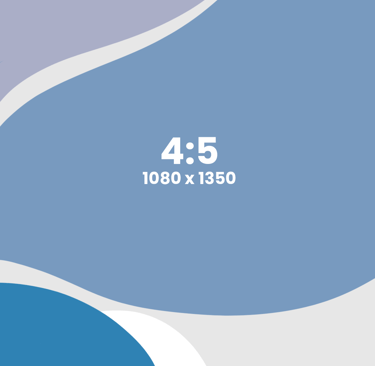 format 4:5 1080x1350 instagram avenceo