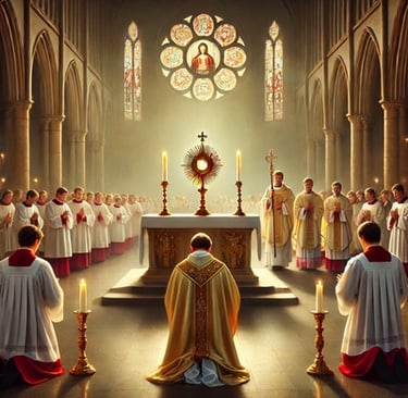 Adoración al Santísimo Sacramento nuestra señora del rosario valle guerra