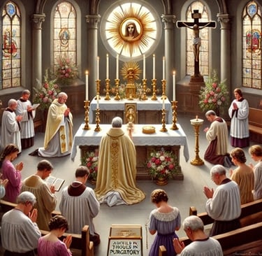 Asociación de las Almas del Purgatorio nuestra señora del rosario valle guerra