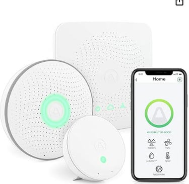 a smart home security system with a phone and a phone