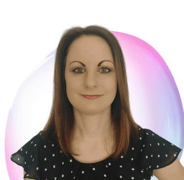 A headshot of the company founder