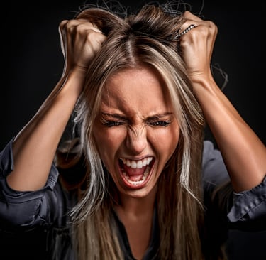 femme stress charge mentale