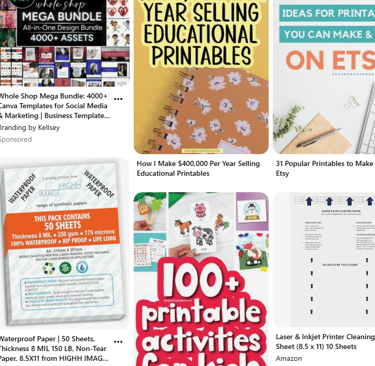 etsy digital products