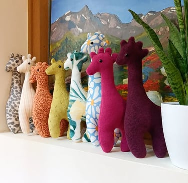 Doudous girafes