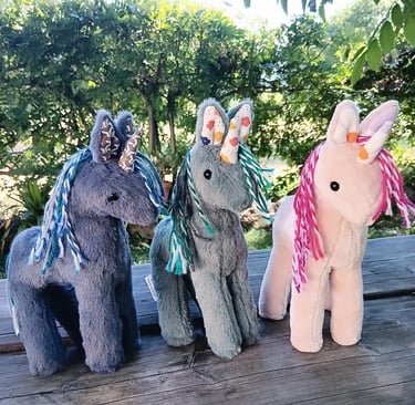 Peluche licorne