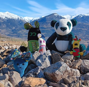 Les peluches de Serre-Ponçon