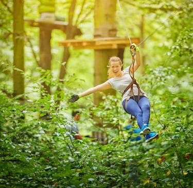forestadventure saint sauveur le vicomte