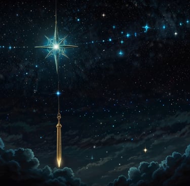 "Meditación gratis de Navidad con sabiduría cabalística y péndulo hebreo para un espíritu renovado."