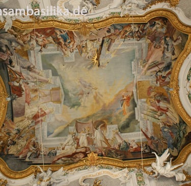 Deckenfresko Norbert St. Margaretha