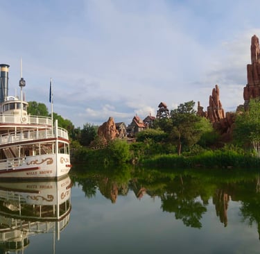 Frontierland at Disneyland Park