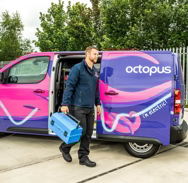 Octopus Energy Van