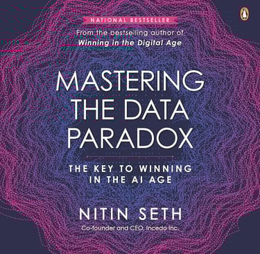Picture of the book cover Mastering the Data Paradox by Nitin Seth