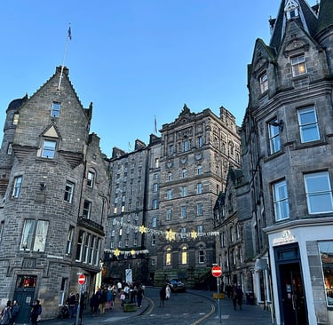 Old Town, vieille ville d'Edimbourg