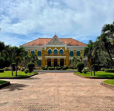 Résidence du Gouverneur à Battambang, Cambodge