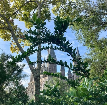 Chateau de Poudlard à Universal Studios en Floride
