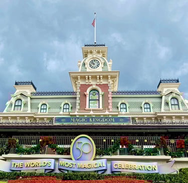 Gare de Main Street à Magic Kingdom, Walt Disney World Floride