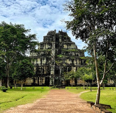 Prasat Prang, le temple pyramide, Cambodge